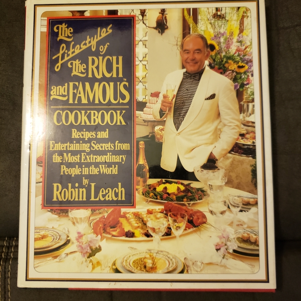 The Life Styles of the Rich and Bamous Cookbook Hardback